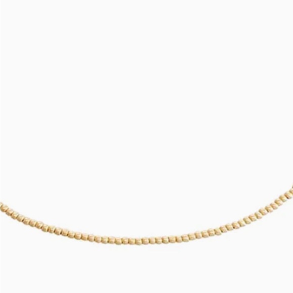 Adina Eden Jewels Dainty Beaded Chain Choker - Picture 9 of 9